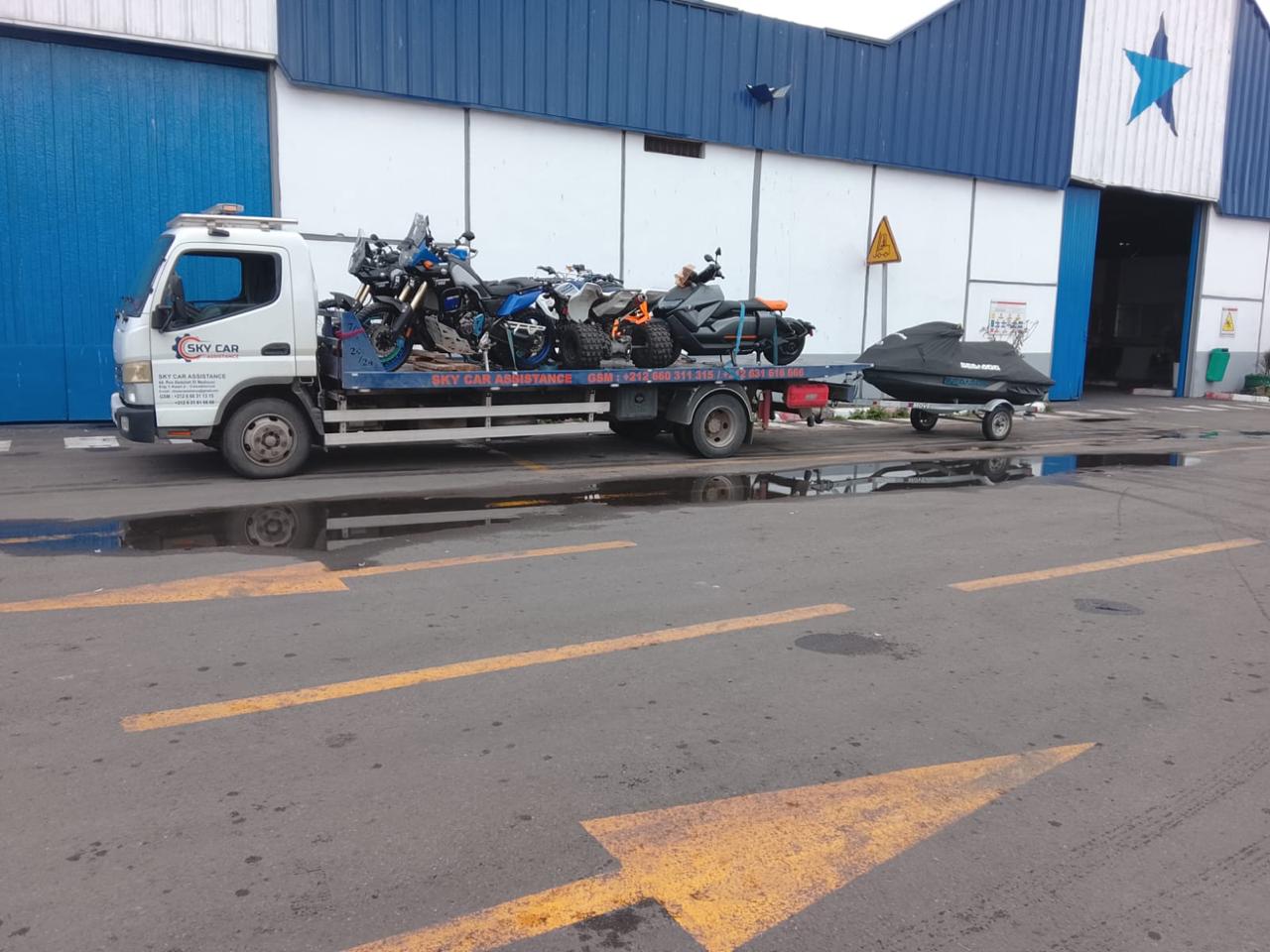 Transport motos et jet ski